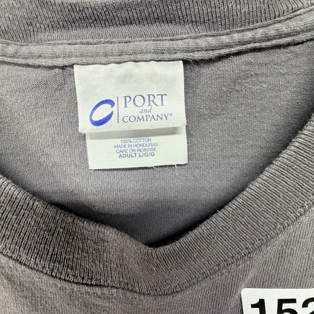 2016 Slosh Masters Invitational T-Shirt Adult Large Gray Fishing‎ Graphic Tee